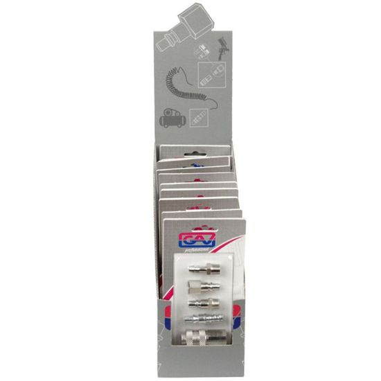 Quick Coupler Set 5piece In Box Of 10 Pdq